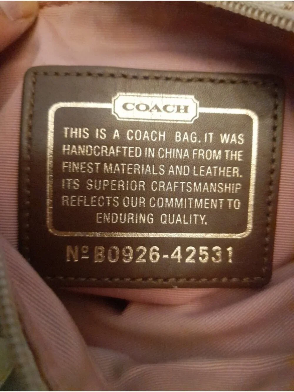 Coach mini crossbody